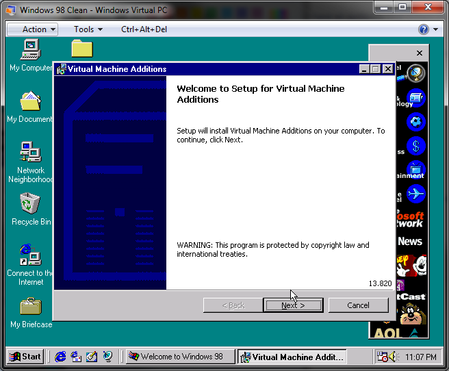 Windows 98 iso image file